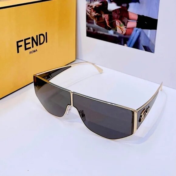 NEW FENDI FE40051U - 32A SHIELD POLARIZED SUNGLASSES - Picture 5 of 16